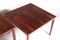 Mid-Century Modern Danish Rosewood Square Coffee Tables, 1960s, Set of 2 2