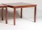 Mid-Century Modern Danish Rosewood Square Coffee Tables, 1960s, Set of 2 8