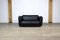 Italian Gradual Sofa in Black Leather by Cini Boeri for Knoll, 1970s, Set of 2 17