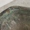 Large Antique Verdigris Patinated Wabi Sabi Bowl, 1890s 10