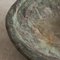 Large Antique Verdigris Patinated Wabi Sabi Bowl, 1890s 5