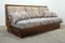 Mid-Century Czechoslovakian Folding Sofa in Walnut, 1950s, Image 7