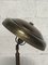 Lámpara de mesa de latón, años 40, Imagen 8