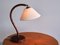 Swedish Modern Markslöjd Table Lamp in Beech and Linen, 1970s, Image 8