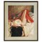 Manzini, Desnudo de mujer tendida, 1963, óleo sobre lienzo, enmarcado, Imagen 2