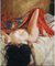 Manzini, Desnudo de mujer tendida, 1963, óleo sobre lienzo, enmarcado, Imagen 1