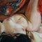 Manzini, Desnudo de mujer tendida, 1963, óleo sobre lienzo, enmarcado, Imagen 5