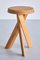 S31b Stools in Oak by Pierre Chapo, France, 2010s, Set of 2 4