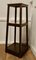 Vinyage Oak Plant Stand, 1920s 4