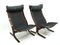 Scandinavian Lounge Chairs, 1970s, Set of 2 3