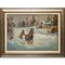 Victor Orlow, Winter in the Steppe, 1950s, Oil on Canvas, Framed 2