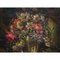 G. Zampogna, Natura morta di fiori e frutti, 1952, Olio su tela, con cornice, Immagine 3