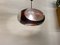 Vintage Space Age Brown and Grey UFO Pendant Lamp from Massive, Belgium, 1970s 12