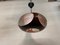 Vintage Space Age Brown and Grey UFO Pendant Lamp from Massive, Belgium, 1970s 2