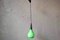 Green Drop Ceiling Lamp, France, 1950s 6