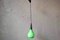 Green Drop Ceiling Lamp, France, 1950s, Image 6