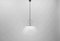 Modern Space Age Milk Glass Pendant Lamp from Glashütte Limburg, Germany, 1960s 2