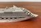 Vintage Italian Metal Costa Pacifica Cruise Ship Model 15