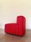 Red Lounge Chairs, 1980s, Set of 2 2