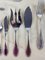 Empire Style Silver Cutlery Set, Italy, 1990s, Set of 101 9