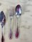 Empire Style Silver Cutlery Set, Italy, 1990s, Set of 101 8