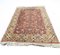 Vintage Red and Beige Wool Rug 1