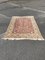 Vintage Red and Beige Wool Rug 4