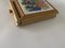 Ceramic Center Table or Trivet with a Wood Box, France, 1960s, Image 7