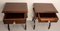 French Nightstands in Iroko and Resin, 1960s, Set of 2 6