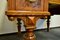 Historic Office Table in Walnut, Former Czechoslovakia, 1830s 2