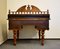 Historic Office Table in Walnut, Former Czechoslovakia, 1830s 15