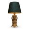 19th Century Oil Table Lamp in Gilded Bronze 1