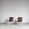 Brno Chairs by Ludwig Mies Van Der Rohe, Italy, 1970s, Set of 2, Image 3