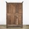 Antique French Soft Green Marriage Armoire, Image 9