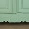 Antique French Soft Green Marriage Armoire, Image 7