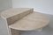 Table Basse Mid-Century Moderne en Travertin, Italie, 1970s, Set de 2 9