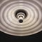 Italian Modern White and Black Acrylic Glass Ceiling Light from Guzzini, 1970s, Image 8