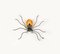 Mid-Century Spider Wall Lamp Sconce in Copper, Iron and Art Glass, Italy, 1970s, Image 15