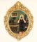 Antique Oval Florentine Giltwood Mirror, 19th Century 6