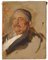 Franz von Lenbach, Man's Portrait, Oil on Board 1