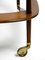 Mid-Century Italian Walnut and Glass Serving Cart by Cesare Lacca for Cassina, 1950s 20