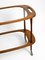 Mid-Century Italian Walnut and Glass Serving Cart by Cesare Lacca for Cassina, 1950s 14
