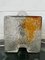 Lámparas de mesa cúbicas de cristal de Murano atribuidas a Toni Zuccheri para Veart, años 70. Juego de 2, Imagen 4