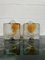 Lámparas de mesa cúbicas de cristal de Murano atribuidas a Toni Zuccheri para Veart, años 70. Juego de 2, Imagen 1