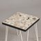 Mid-Century Side Table with Mosaic Stone Inlay, 1960s 2