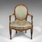 Antiker englischer Ankleidezimmer Sessel, 1820 2