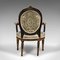 Antiker englischer Ankleidezimmer Sessel, 1820 5