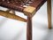 Mid-Century Style Danish Leather Strung African Hardwood Framed Chair, Denmark, 1980s 14