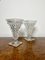 Antike edwardianische Vasen aus geschliffenem Glas, 1900, 2er Set 7