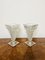 Antike edwardianische Vasen aus geschliffenem Glas, 1900, 2er Set 1